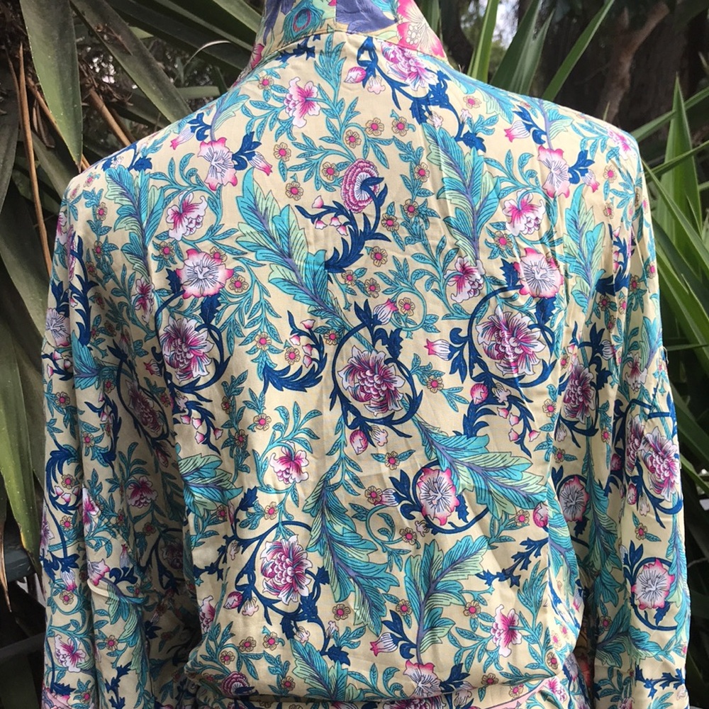 New! Pastel Floral Duster Kimono - Picture 10 of 10